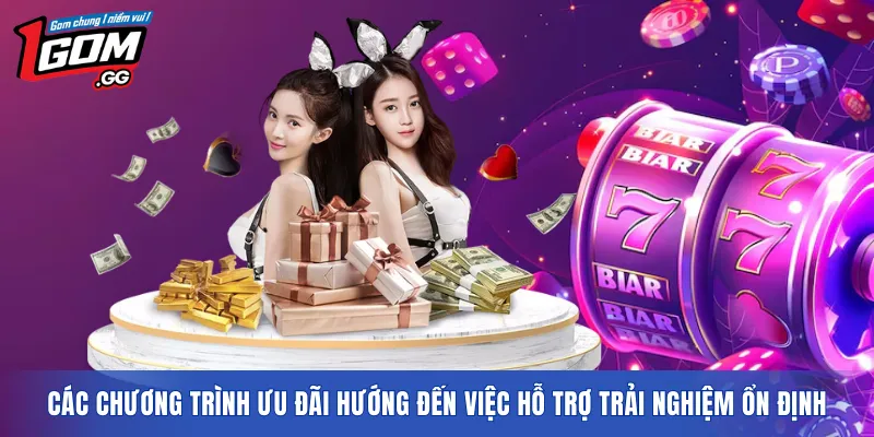 Các chương trình ưu đãi hướng đến việc hỗ trợ trải nghiệm ổn định