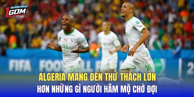 Algeria mang đến thử thách lớn hơn những gì người hâm mộ chờ đợi