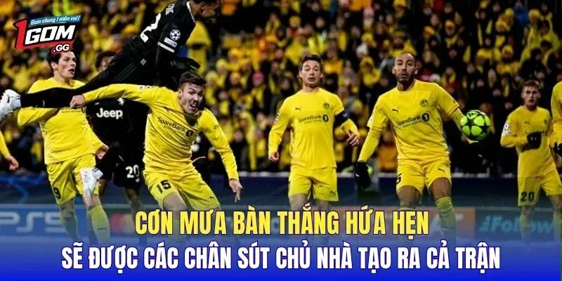 Cơn mưa bàn thắng hứa hẹn sẽ được các chân sút chủ nhà tạo ra cả trận