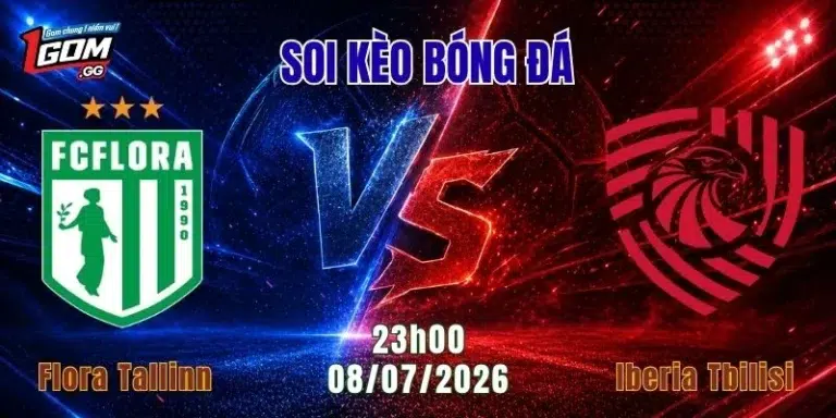 Soi kèo Flora Tallinn vs Iberia Tbilisi, 23h00 ngày 8/7: Chủ nhà chiếm ưu thế