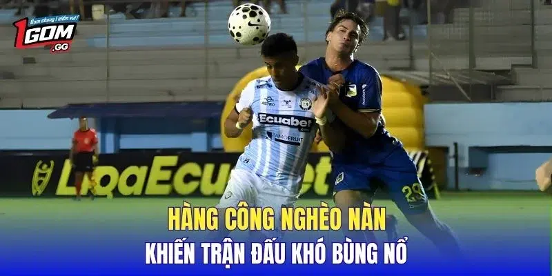 Hàng công nghèo nàn khiến trận đấu khó bùng nổ