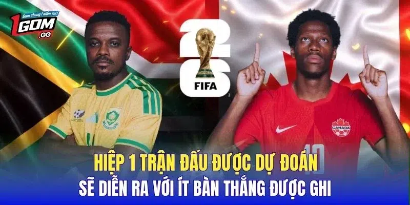 Hiệp 1 trận đấu được dự đoán sẽ diễn ra với ít bàn thắng được ghi