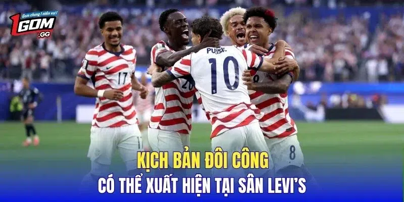 Kịch bản đôi công có thể xuất hiện tại sân Levi’s
