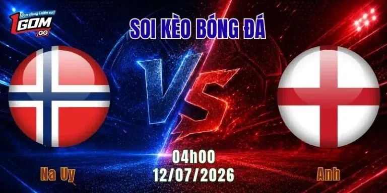 Soi kèo Na Uy vs Anh, 04h00 ngày 12/7: Khó phân định trong 90 phút