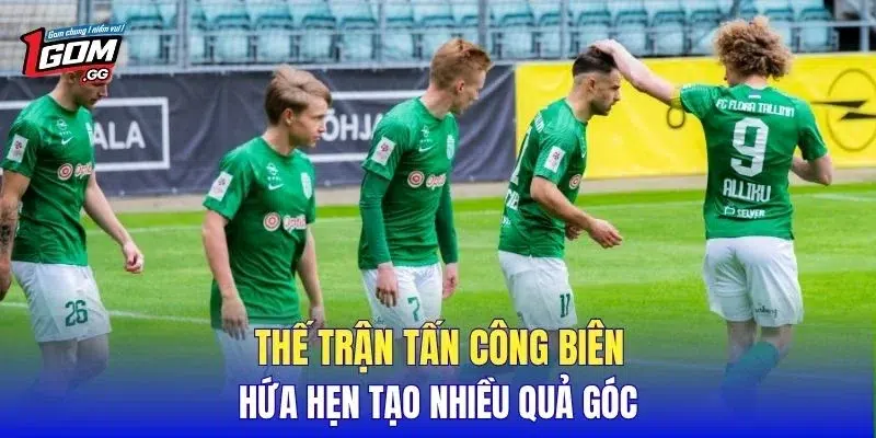 Thế trận tấn công biên hứa hẹn tạo nhiều quả góc